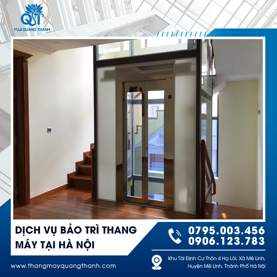 Dịch vụ bảo trì trọn gói giúp thang máy vận hành ổn định, tăng tuổi thọ thiết bị.