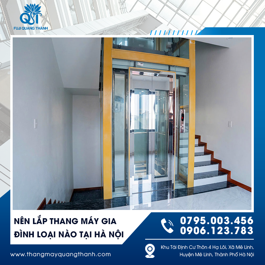 Lắp đặt thang máy phù hợp giúp tối ưu không gian, an toàn và vận hành êm ái.